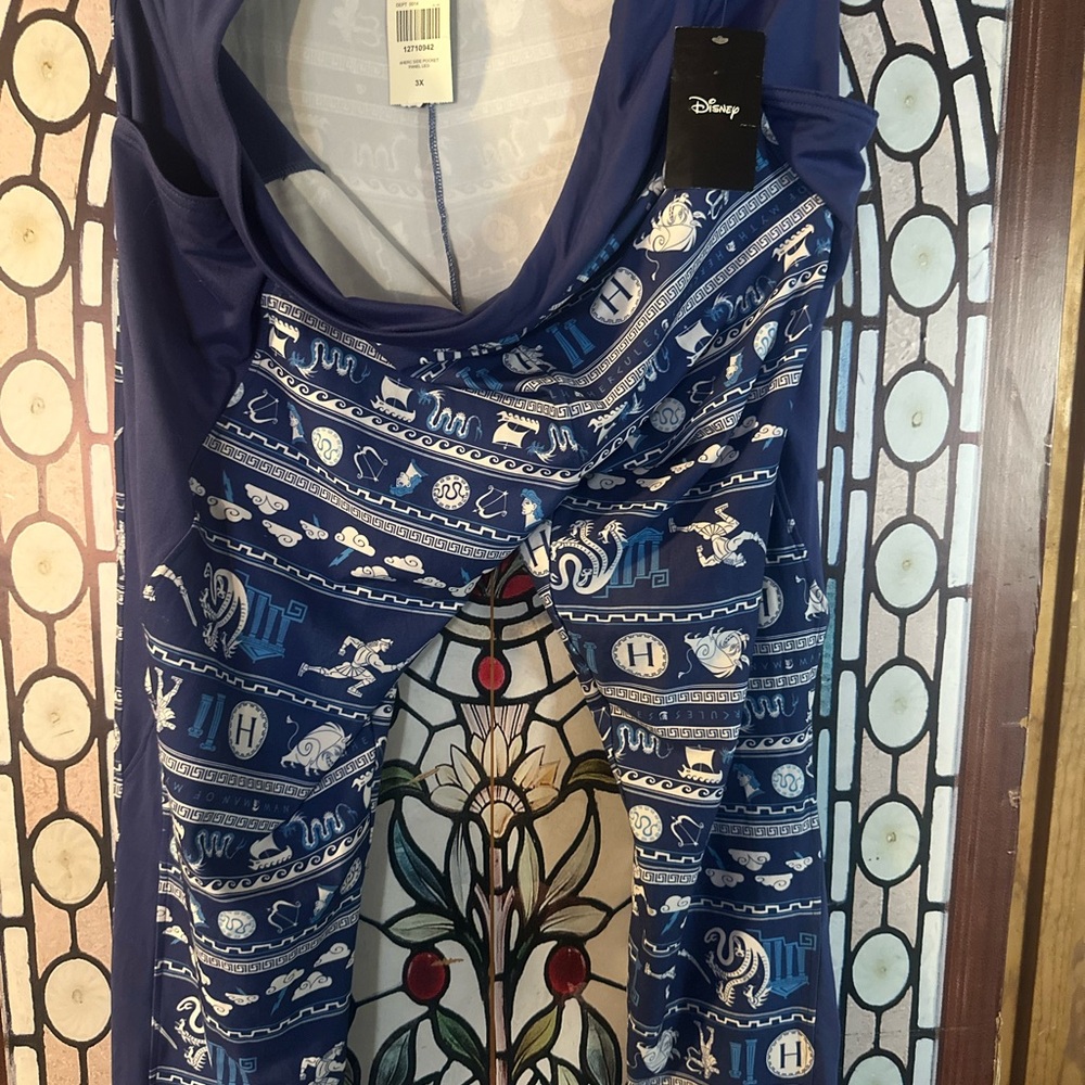 Disney Navy Blue Themed Leggings